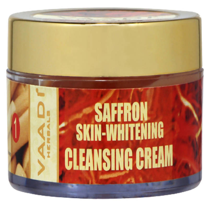Vaadi Herbals Saffron Skin Whitening Cleansing Cream - Distacart