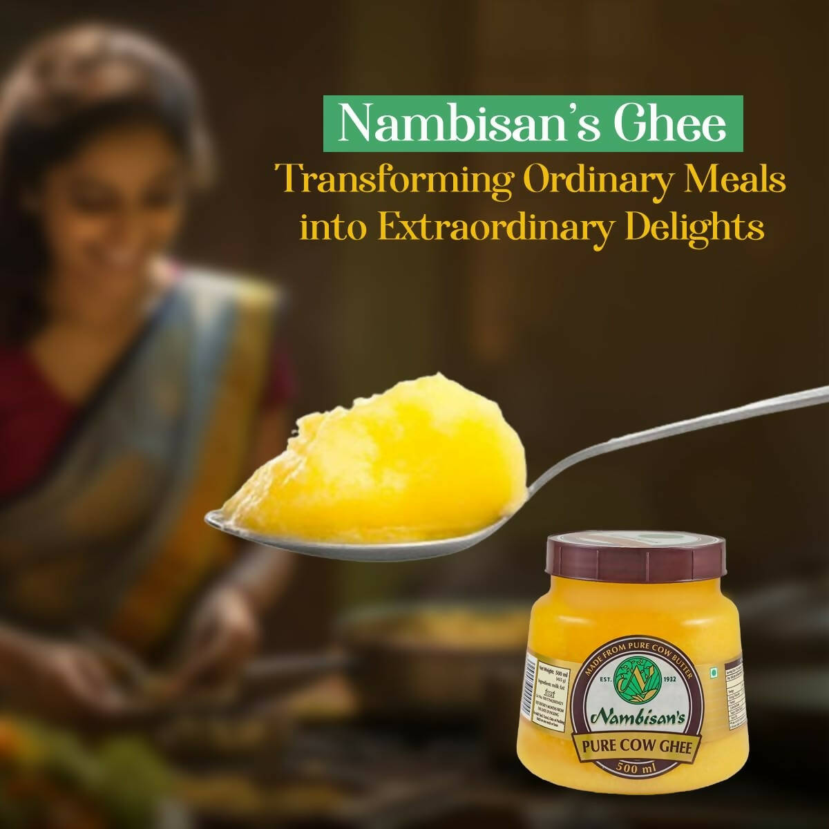 Nambisan'S Pure Cow Ghee - Distacart