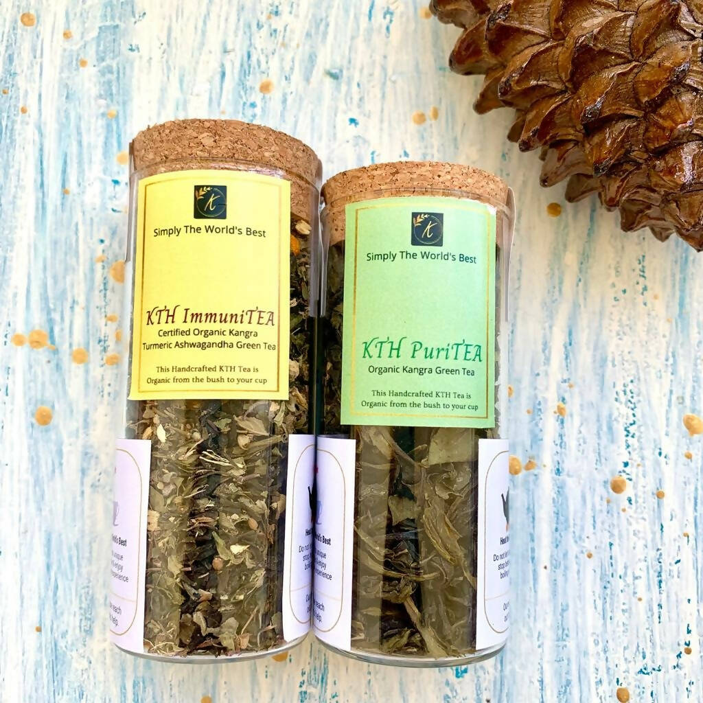 Kangra Tea House PuriTEA & ImmuniTEA Combo - Distacart