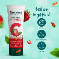Thumbnail for Himalaya Herbals Brightening Vitamin C Strawberry Face Wash - Distacart