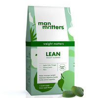Thumbnail for Man Matters Lean Weight Gummies For Men (Sugar Free) - Green Apple Flavor