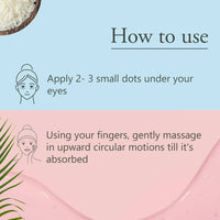 Thumbnail for Glamveda Glass Skin Rice & Ceramide Under Eye Cream - Distacart