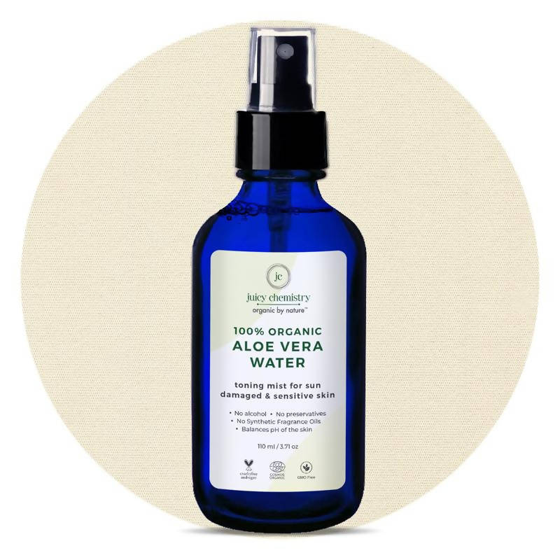 Juicy Chemistry Aloe Vera Water Toner for Sensitive Skin - Distacart