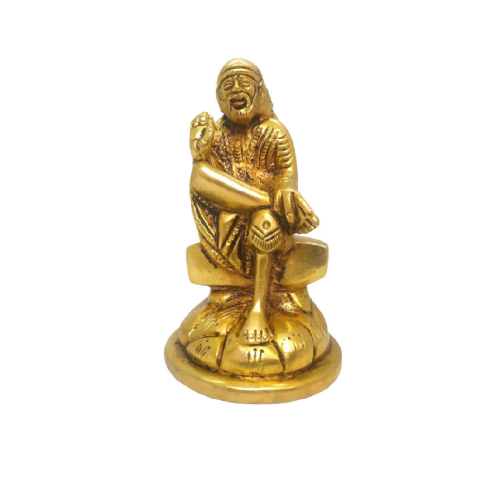 Tamas Brass Handmade Shirdi Sai Baba (Golden) - Distacart