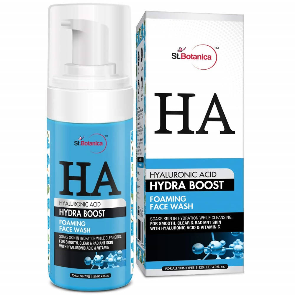 St.Botanica Hyaluronic Acid Hydra Boost Foaming Face Wash