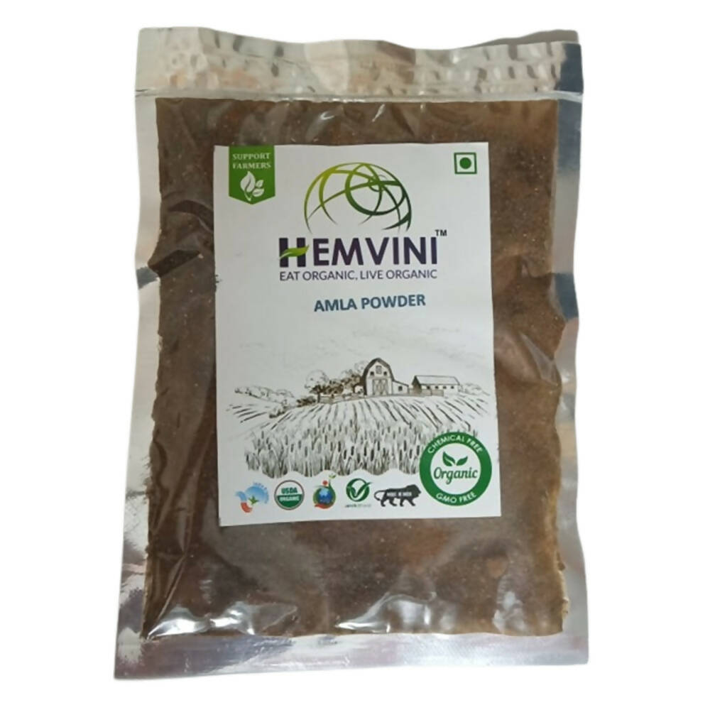 Hemvini Organic Amla Powder - Distacart