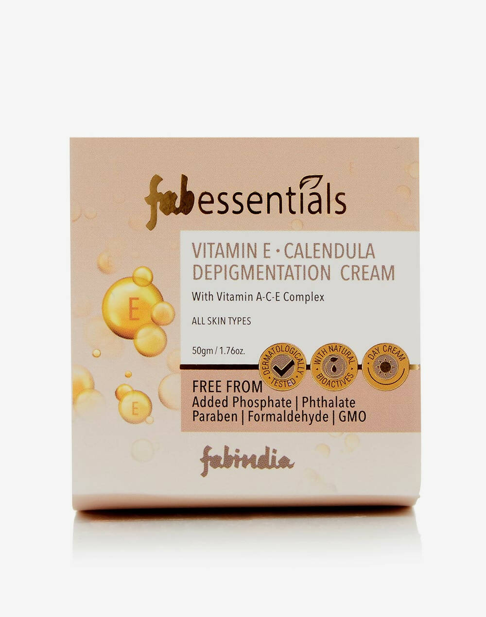 Fabessentials Vitamin E Calendula Depigmentation Cream - Distacart