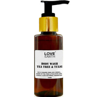 Love Earth Body Wash with Tea Tree & Tulsi - Distacart