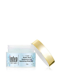 Thumbnail for Indya Green Tea & Hyaluronic Acid Hydrating Sleep Mask Benefits