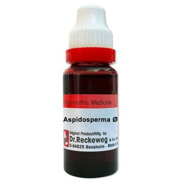 Dr. Reckeweg Aspidosperma Mother Tincture Q - Distacart