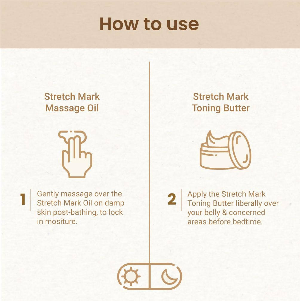 Mother Sparsh Stretch Mark Repair & Body Toning Kit