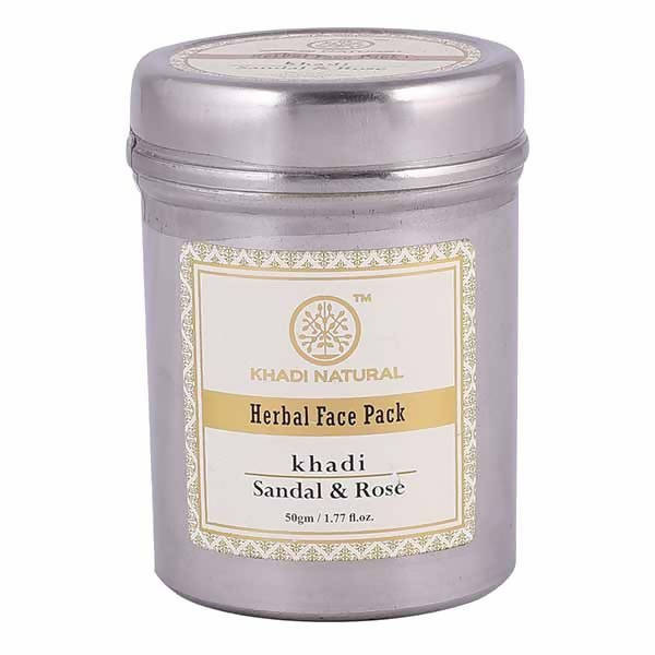 Khadi Natural Sandal & Rose Herbal Face Pack