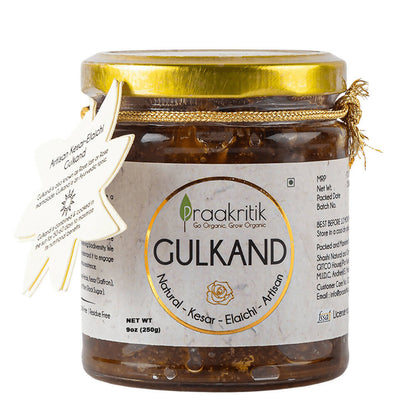 Praakritik Natutal Kesar Elaichi Artisan Gulkand - Distacart