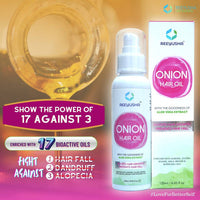 Thumbnail for Reeyusha Onion Hair Oil with Aloe Vera Extract - Distacart