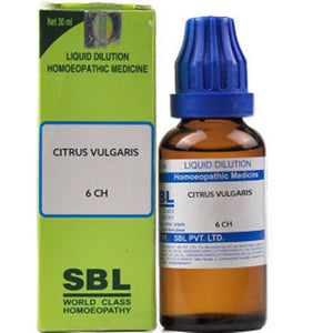 SBL Homeopathy Citrus Vulgaris Dilution 6 CH