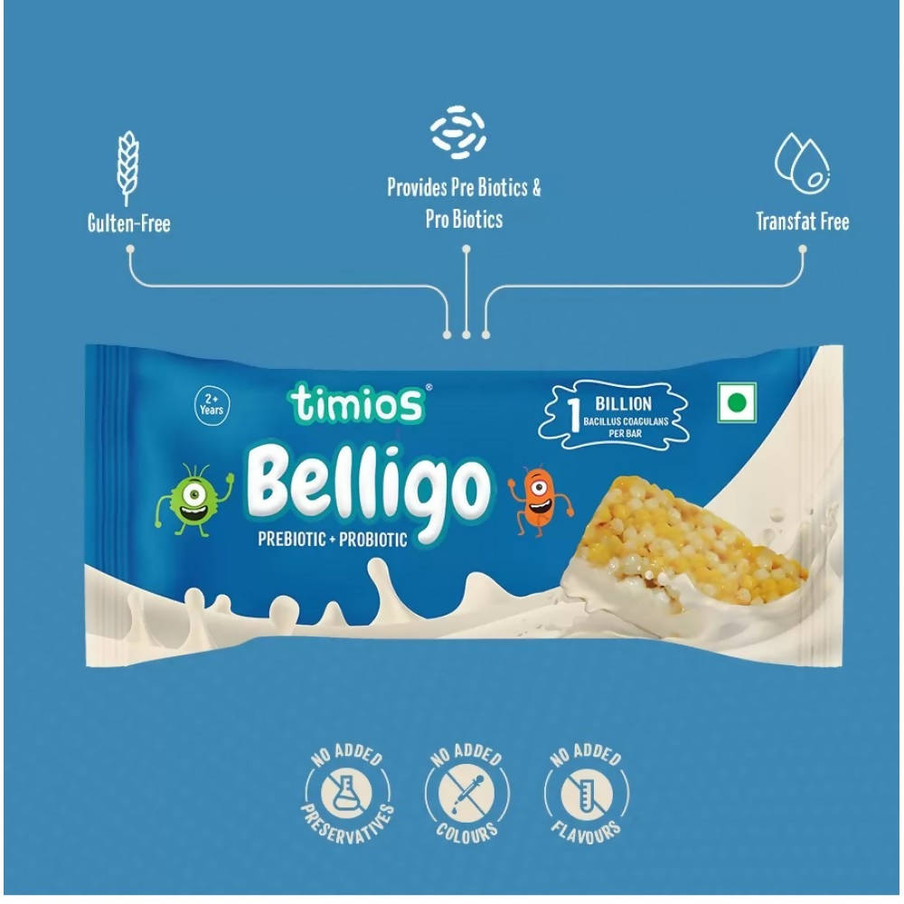 Timios Belligo Immunity Bars For Kids 25 gm