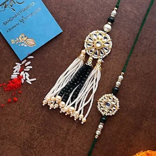 Jewel Design Lumba Rakhi 