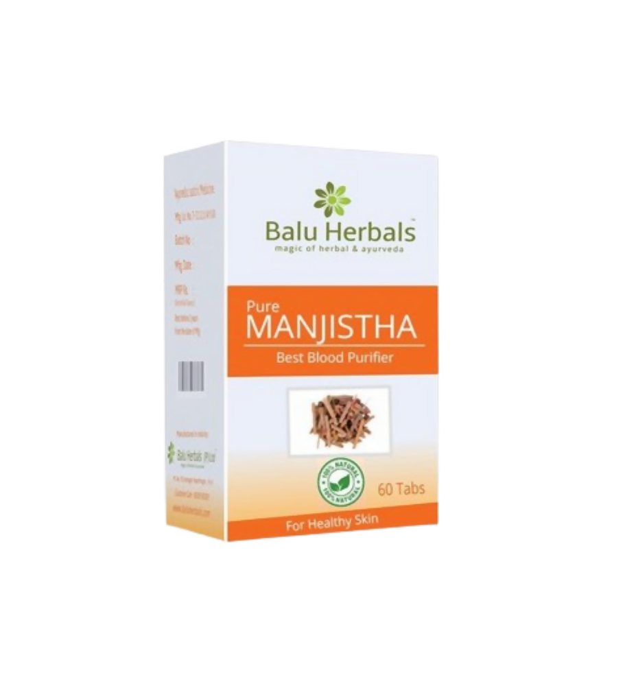 Balu Herbals Manjistha Tablets - Distacart