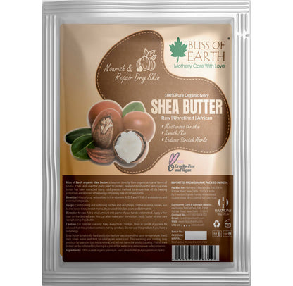 Bliss of Earth 100% Pure Organic Ivory Shea Butter - Distacart