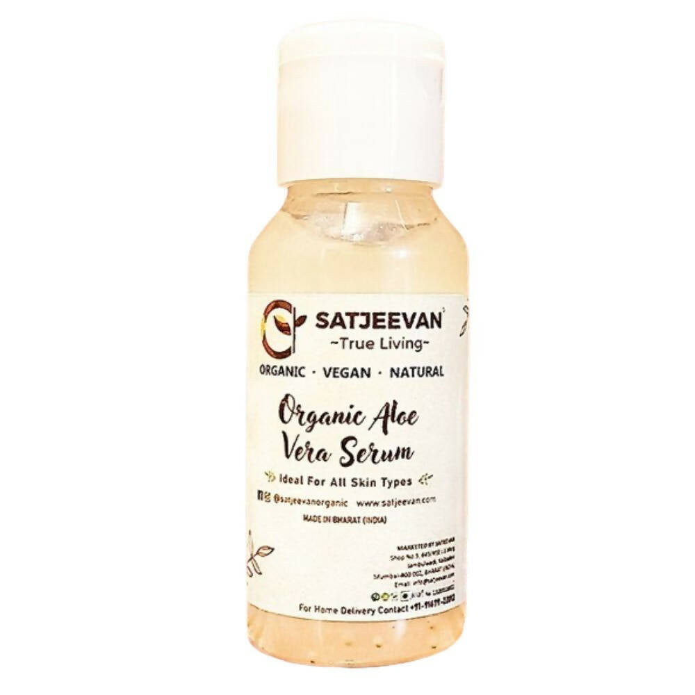 Satjeevan Organic Aloe Vera Serum - Distacart