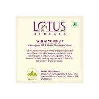 Thumbnail for Lotus Herbals Wheat Nourish Cream