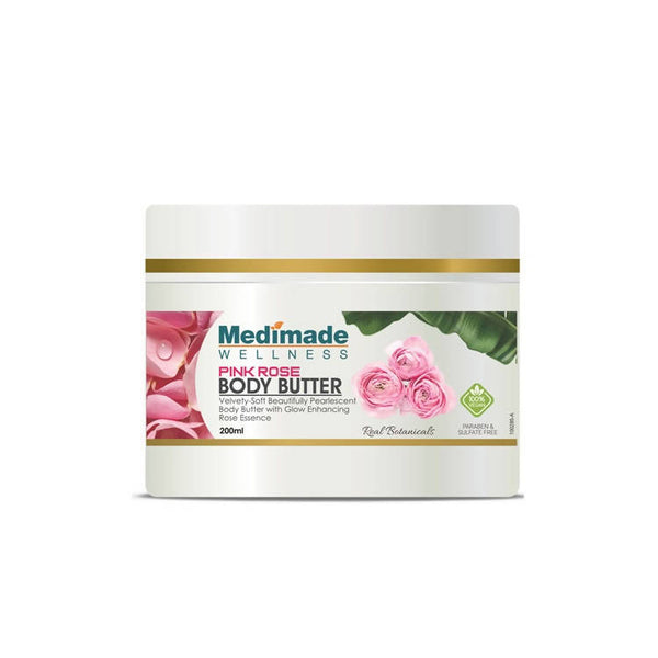 Medimade Wellness Pink Rose Body Butter - Distacart