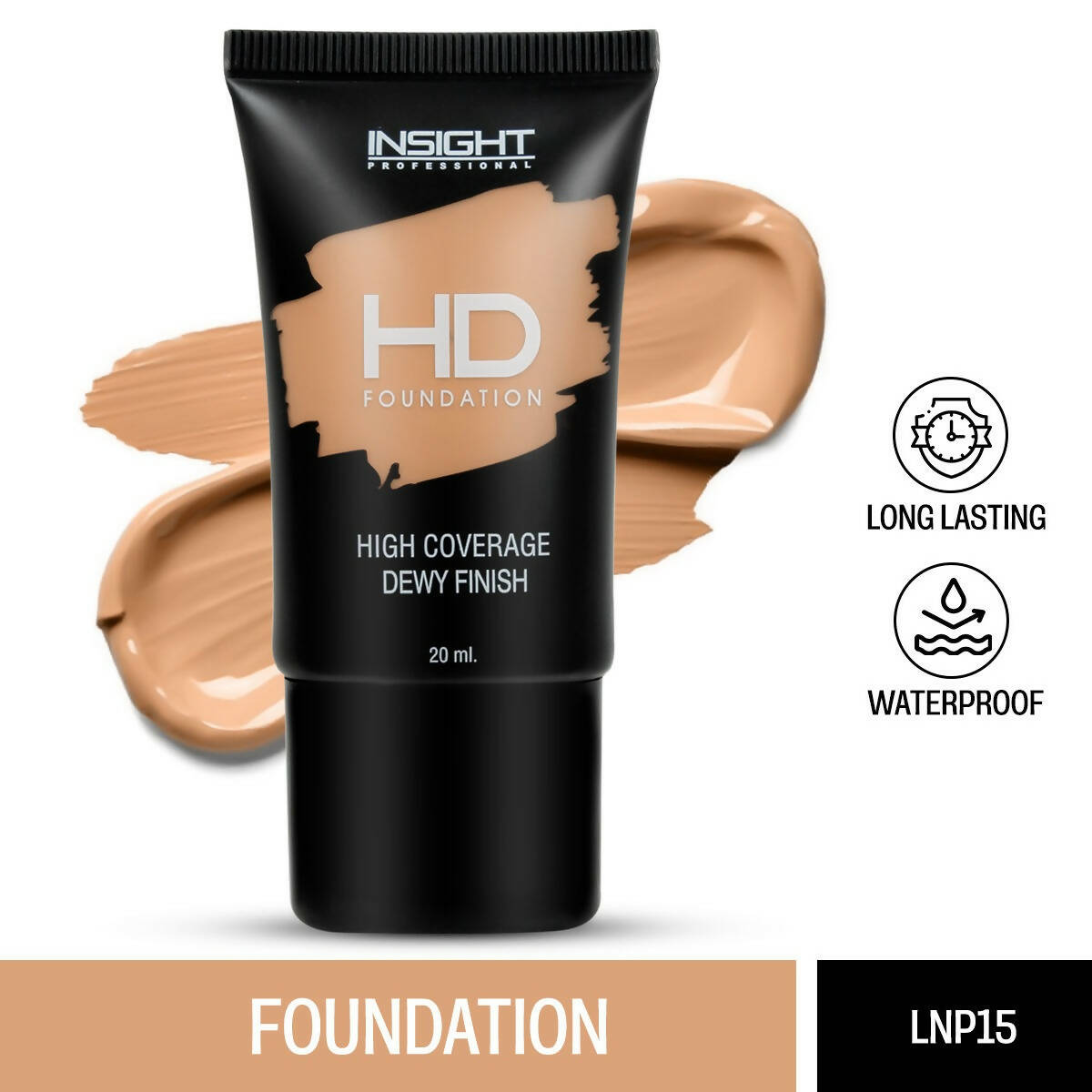 Insight Cosmetics HD Foundation - LNP 15 - Distacart