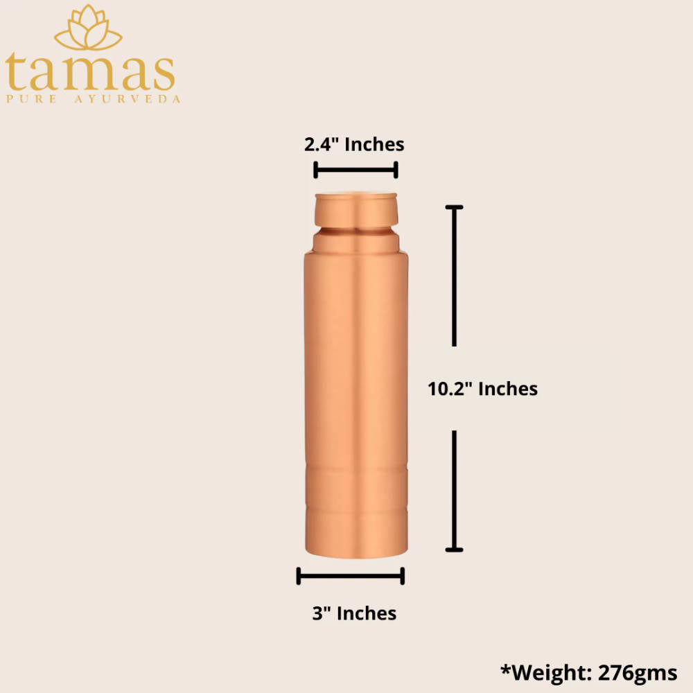 Tamas King Water Bottle Divine Copper - Distacart