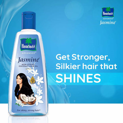 Parachute Advansed Jasmine Non-Sticky Coconut Hair Oil - Distacart