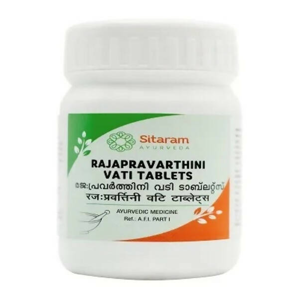 Sitaram Ayurveda Rajapravarthini Vati Tablets - Distacart