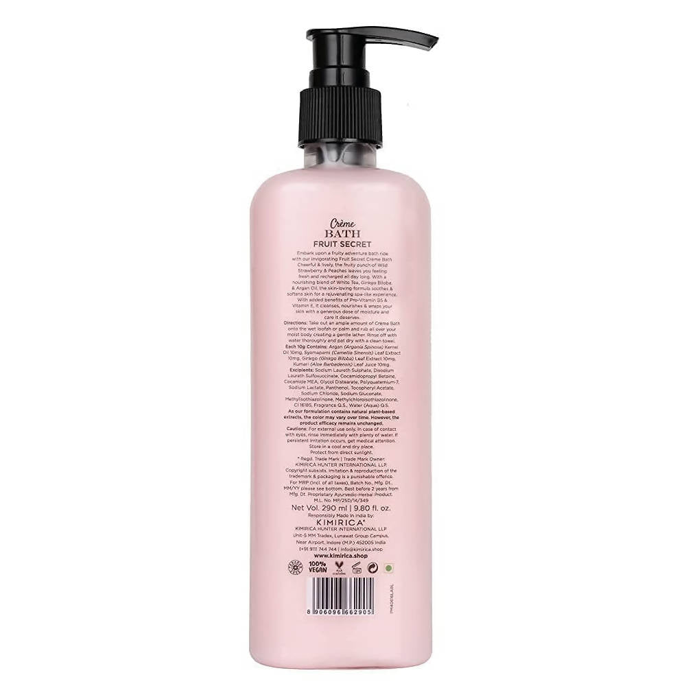 Kimirica Creme Bath Fruit Secret Body Wash - Distacart