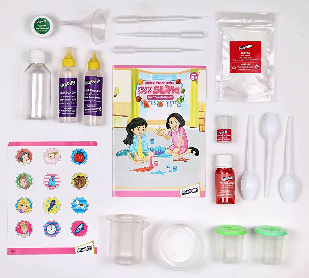Skoodle Disney Princess My Fruity Slushy Slime Lab - Distacart