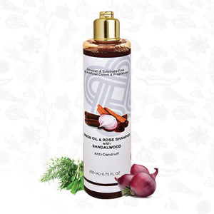 Teal and Terra Onion Oil & Rose Shampoo With Sandalwood - Distacart