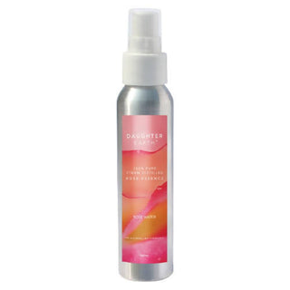 Daughter Earth Rose Water - 100% Pure Steam Distilled Rose Essence