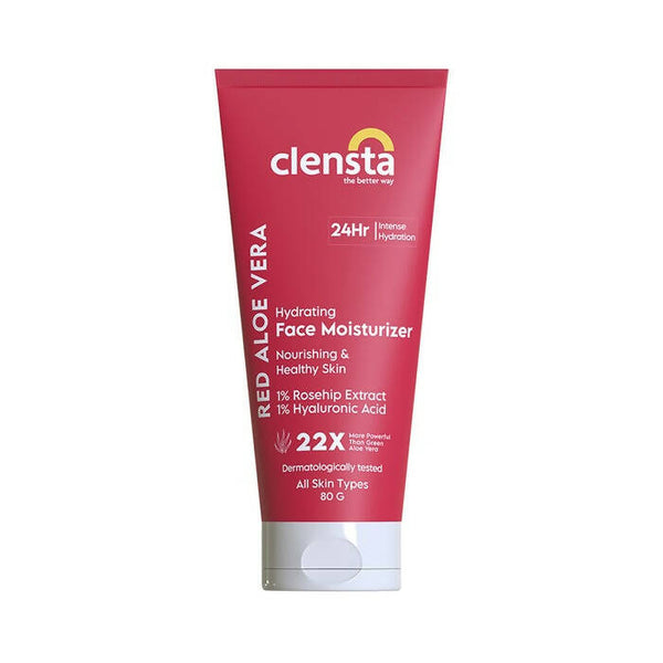 Clensta Red Aloe Vera Hydrating Face Moisturizer - Distacart