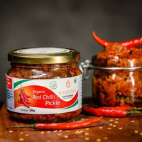 Thumbnail for Sudhanya Organic Red Chilli Pickle - Distacart