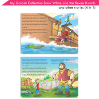 Thumbnail for Jolly Kids My Golden Collection Volume 3 Snow White & The Seven Dwarfs & Other 4 in 1 Bedtime Stories| Ages 3-8 Year - Distacart