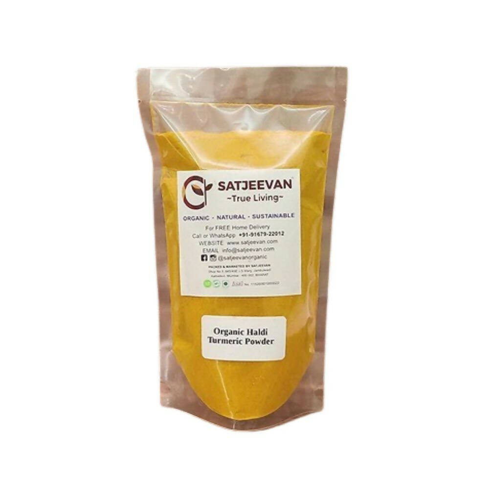 Satjeevan Organic Haldi Turmeric Powder - Distacart