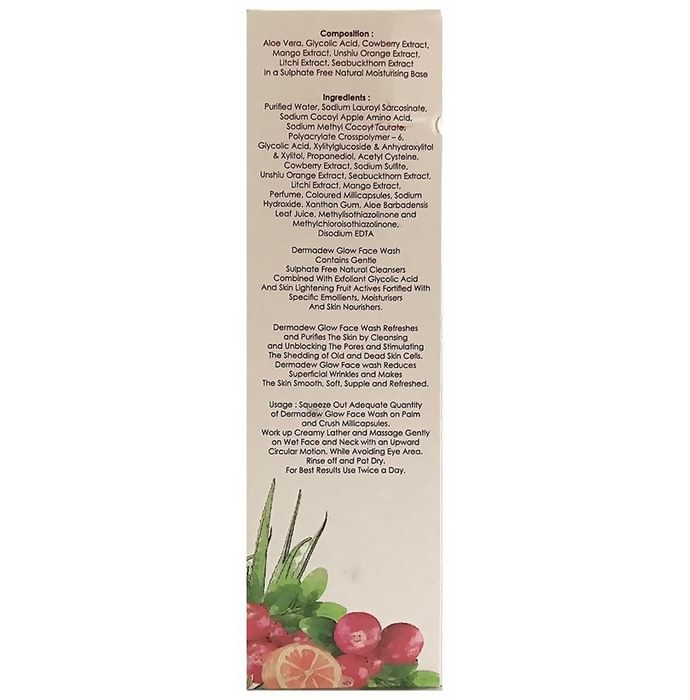 Dermadew Glow Face Wash - Distacart