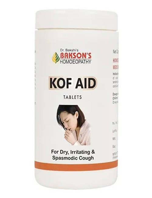 Bakson's Homeopathy Kof Aid Tablets