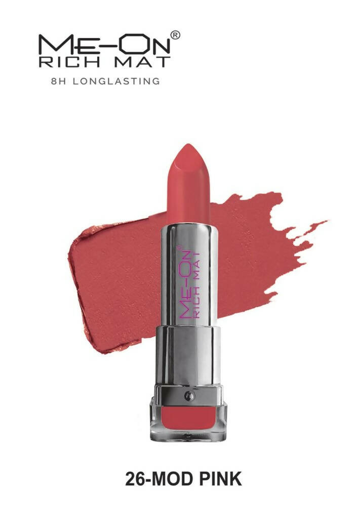 Me-On Professional Rich Mat Lipstick Shade 26 - Distacart
