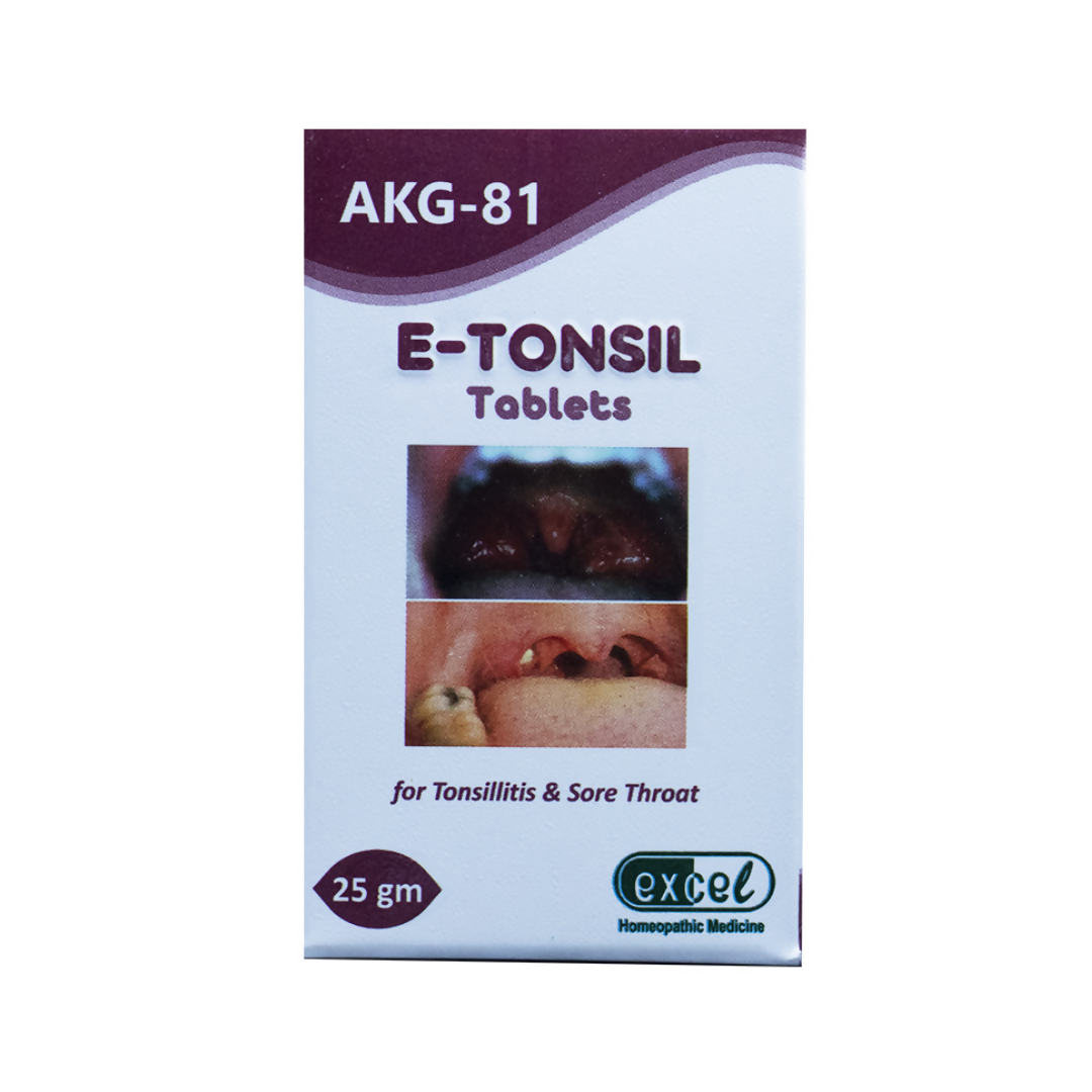 Excel Pharma E-Tonsil Tablets - Distacart