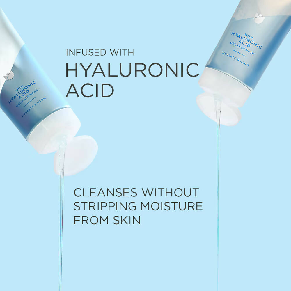 description ponds hydra light hyaluronic acid hydrating gel face wash