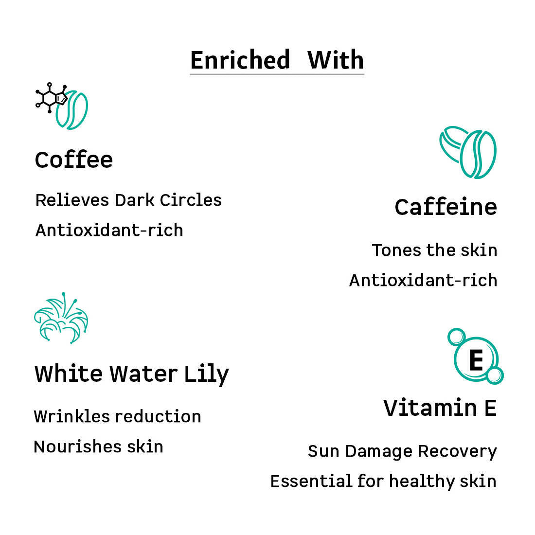 mCaffeine Coffee Under Eye Cream - Distacart