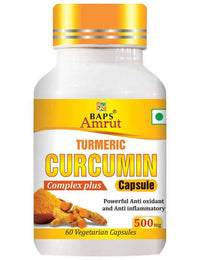 Thumbnail for Baps Amrut Turmeric Curcumin Complex Plus Capsule