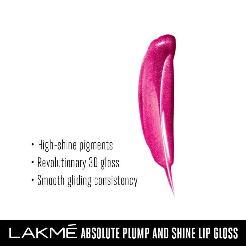 Lakme Absolute Plump & Shine Lip Gloss - Distacart