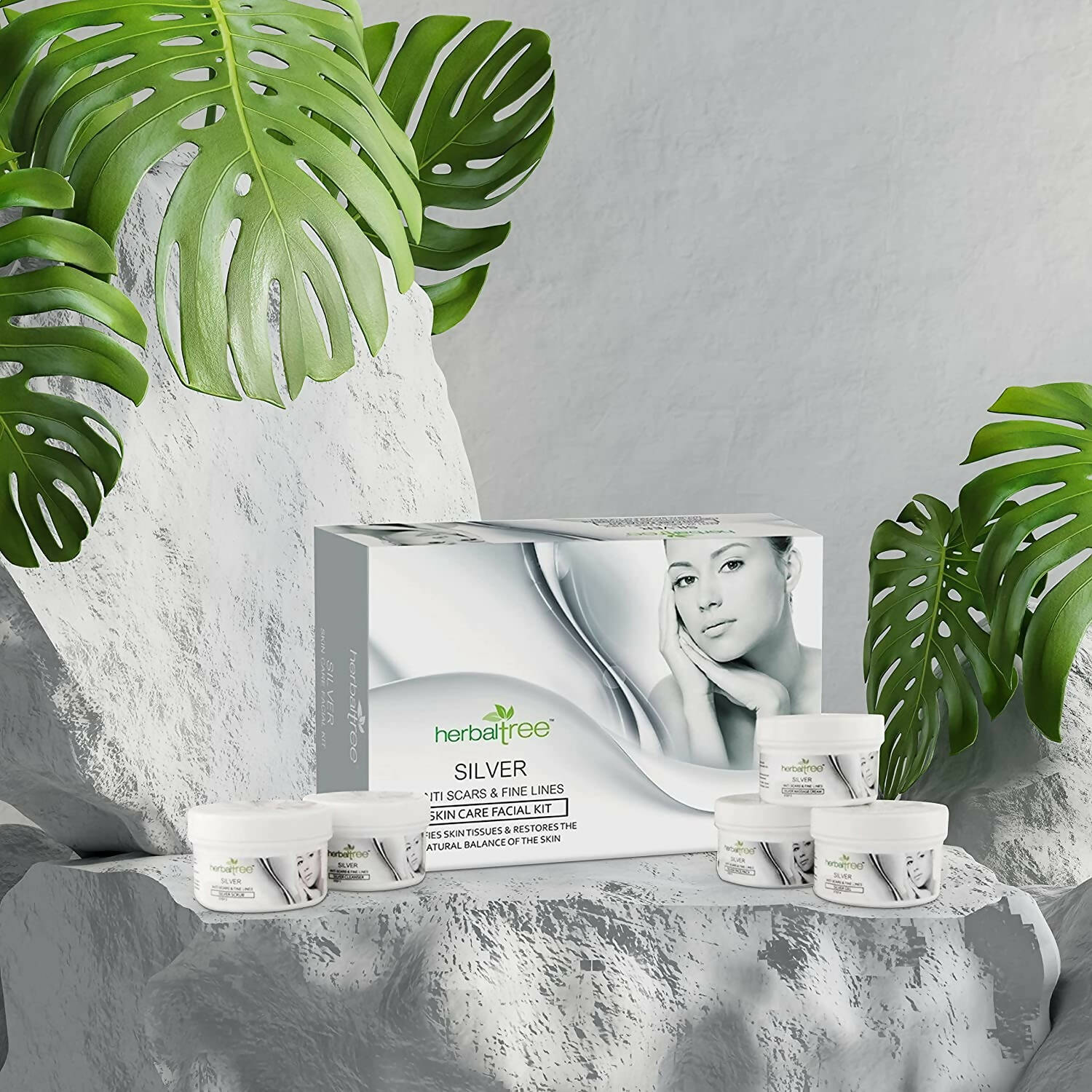 Herbal Tree Silver Facial Kit - Distacart