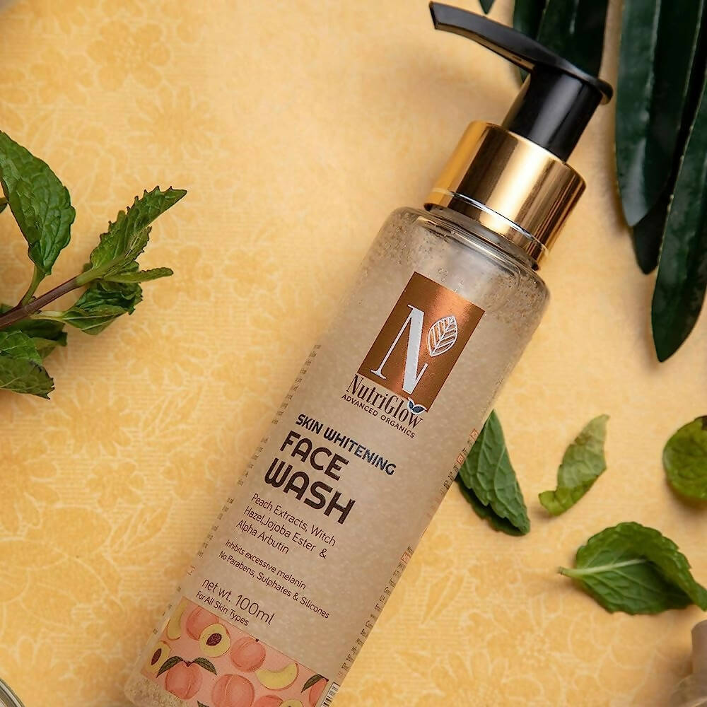 NutriGlow Advanced Organics Skin Whitening Face Wash - Distacart