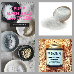 Love Earth Pure Bath Salt Lavender - Distacart