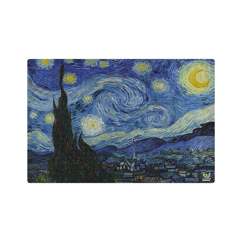 Webby Wooden Starry Night Painting Jigsaw Puzzle-1000 Pcs - Distacart